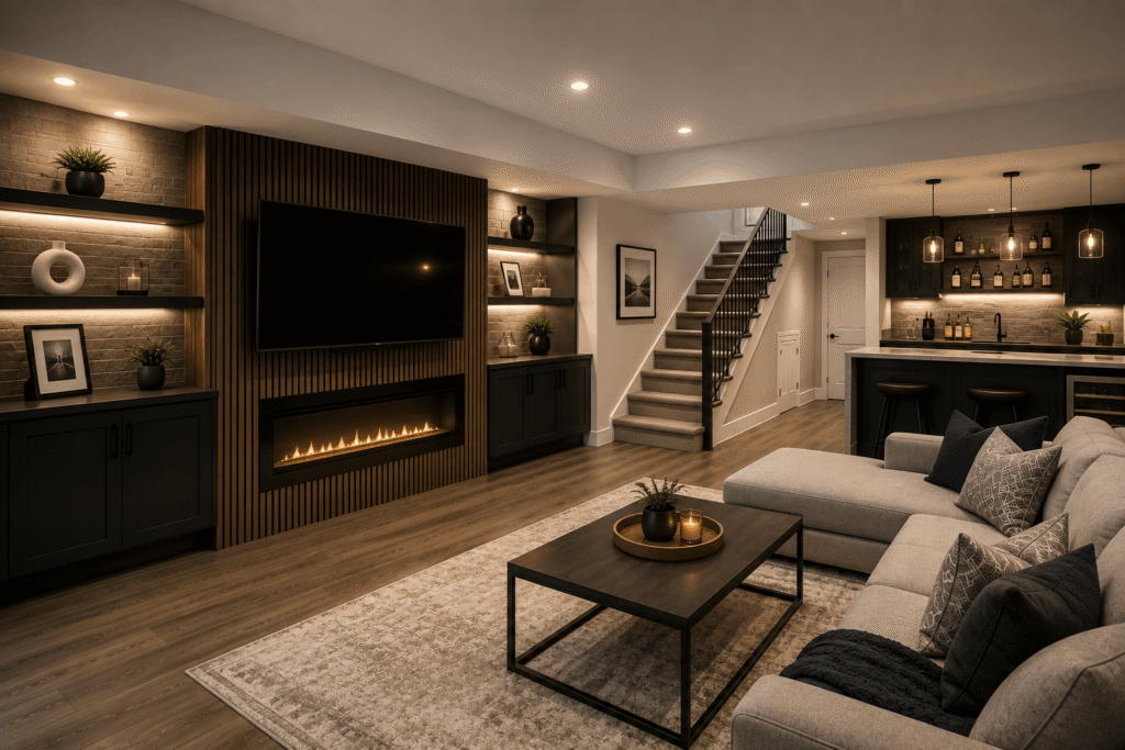 Basement conversion